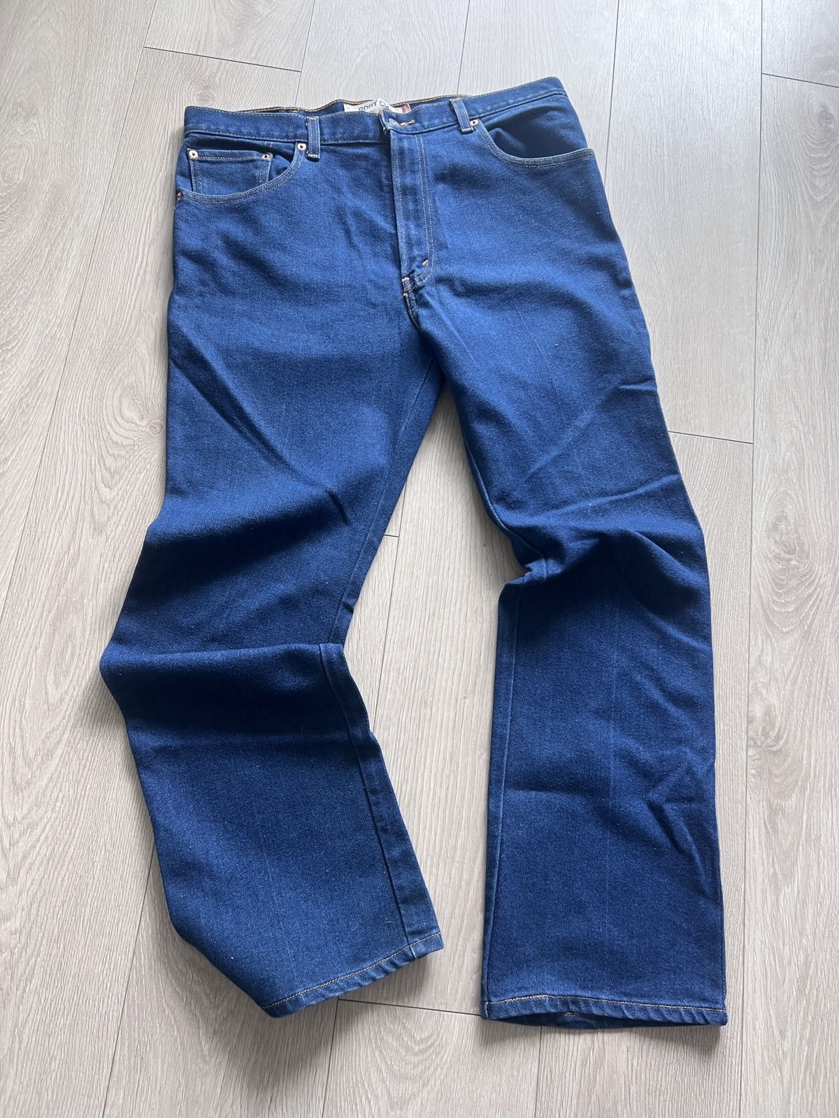Other Vintage Levi’s 517 Boot cut Denim Jeans Pants Cowboy western Size US 38 / EU 54 - 3 Thumbnail