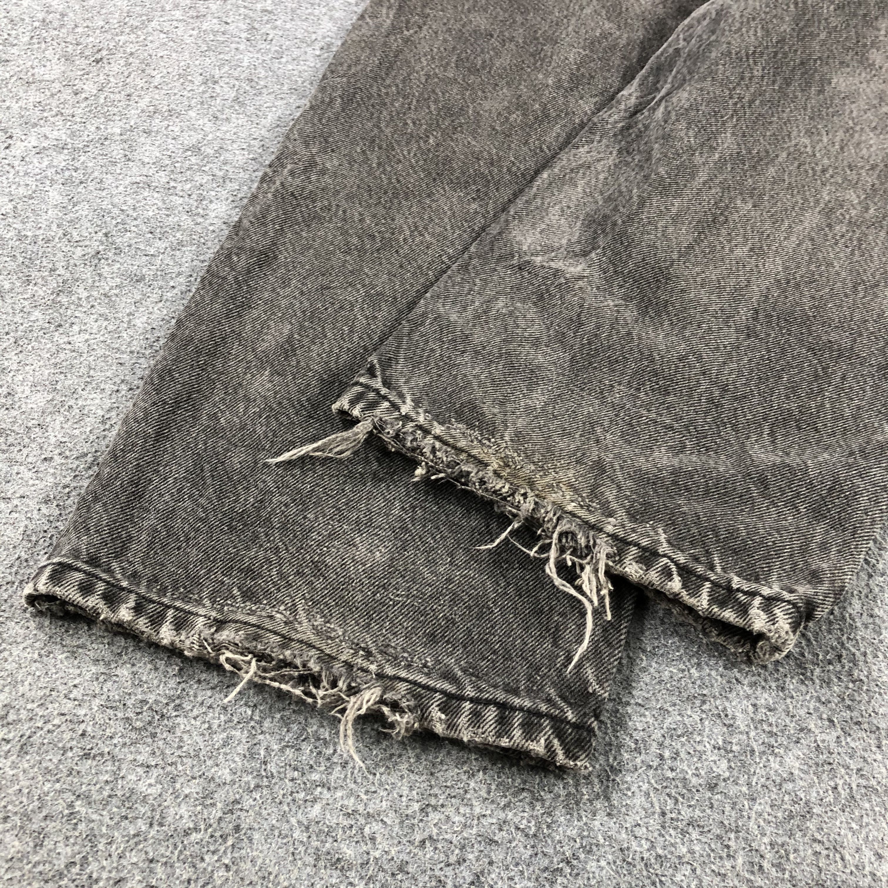 Lee Vintage Faded Blak Lee Jeans-J2271 Size US 35 - 6 Thumbnail