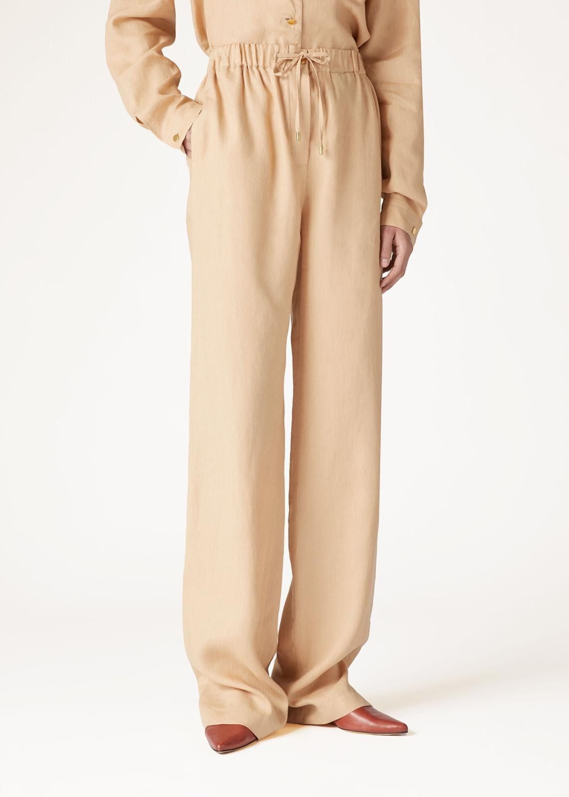 Loro Piana o1srvl11e0425 FAN8466 Helios Pant in Beige Size 28" / US 6 / IT 42 - 3 Thumbnail