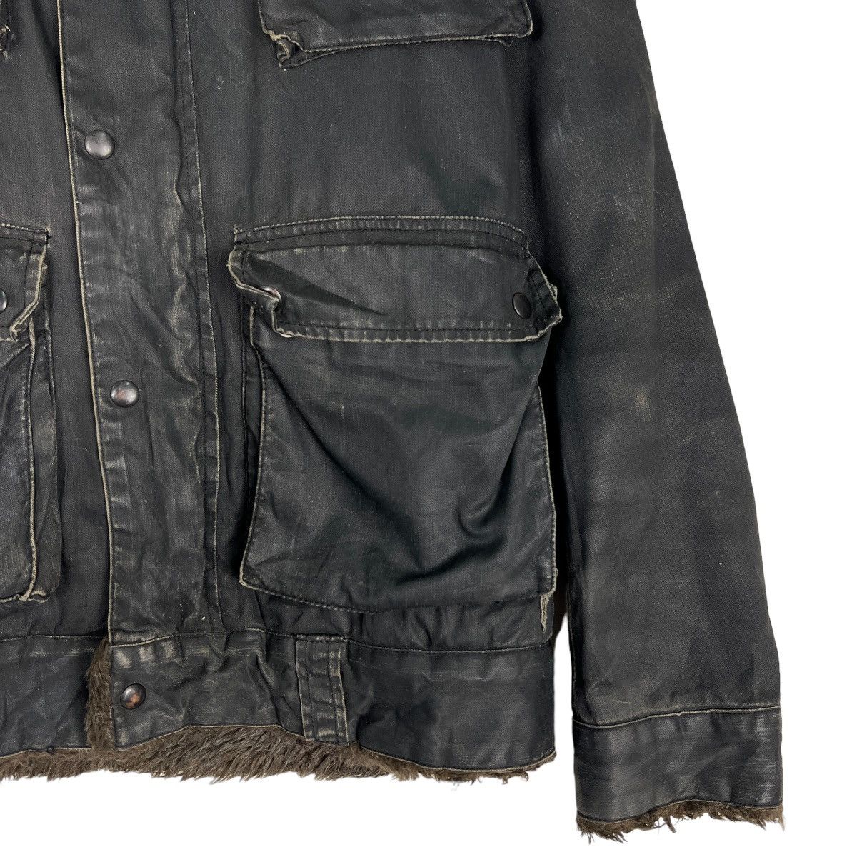 Chevignon 🔥 ARCHIVES CHEVIGNON FUR LINING RIDER MOTO JACKET Size US L / EU 52-54 / 3 - 5 Thumbnail