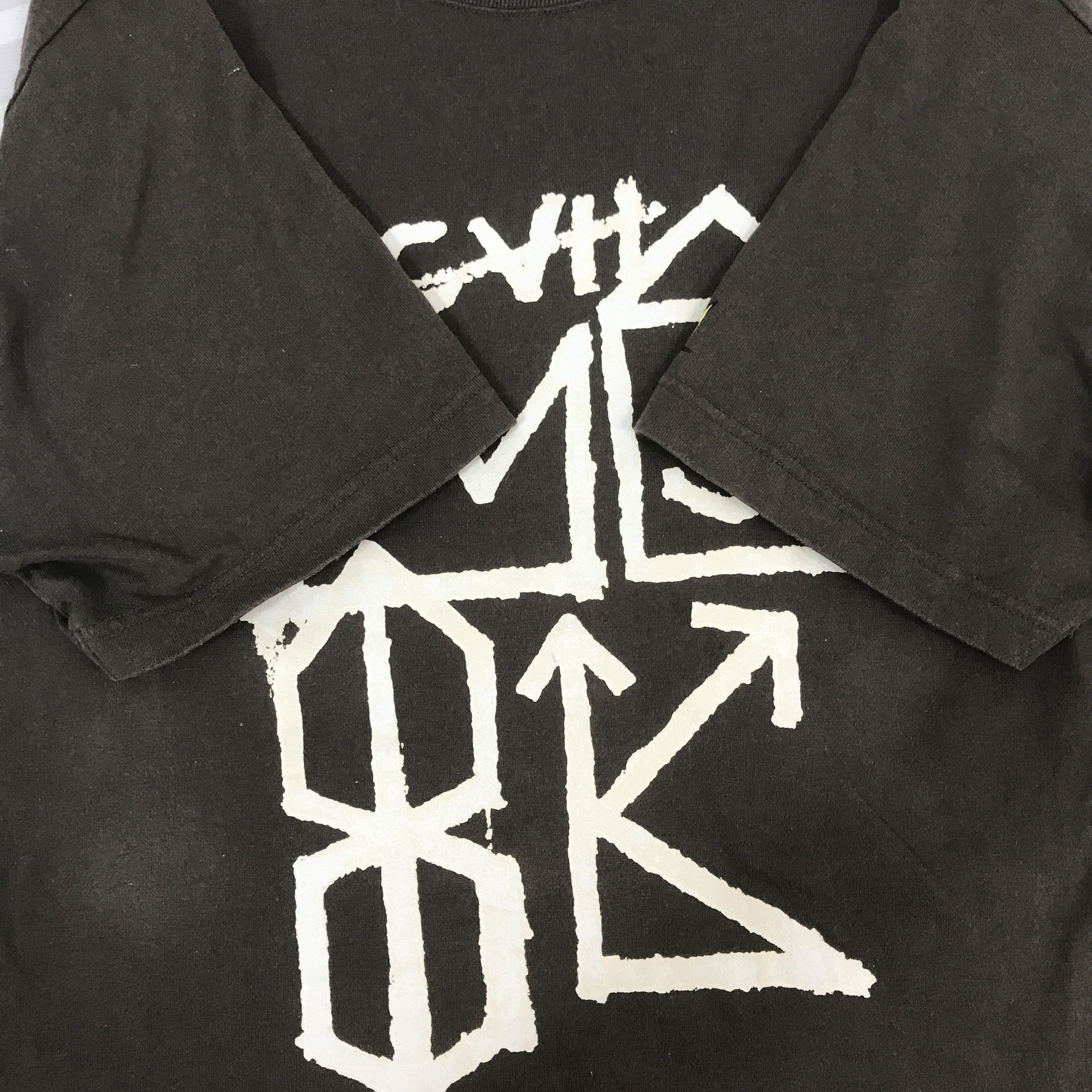 Jean-Michel Basquiat Vintage Jean-Michel Basquiat cropped style T-Shirt Size US XL / EU 56 / 4 - 6 Thumbnail