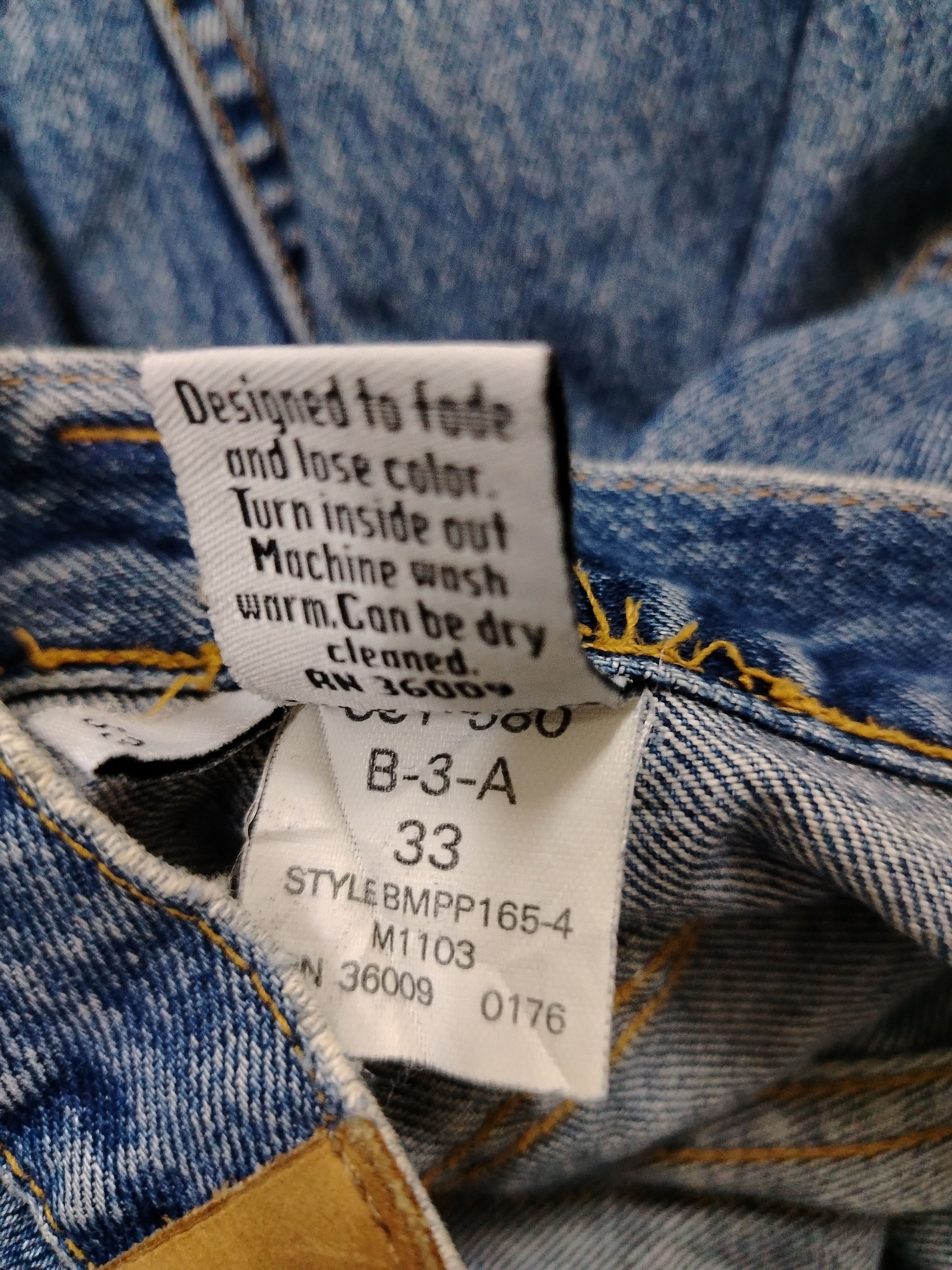 Calvin Klein Vintage Calvin Klein baggy stone wash Size US 34 / EU 50 - 4 Thumbnail