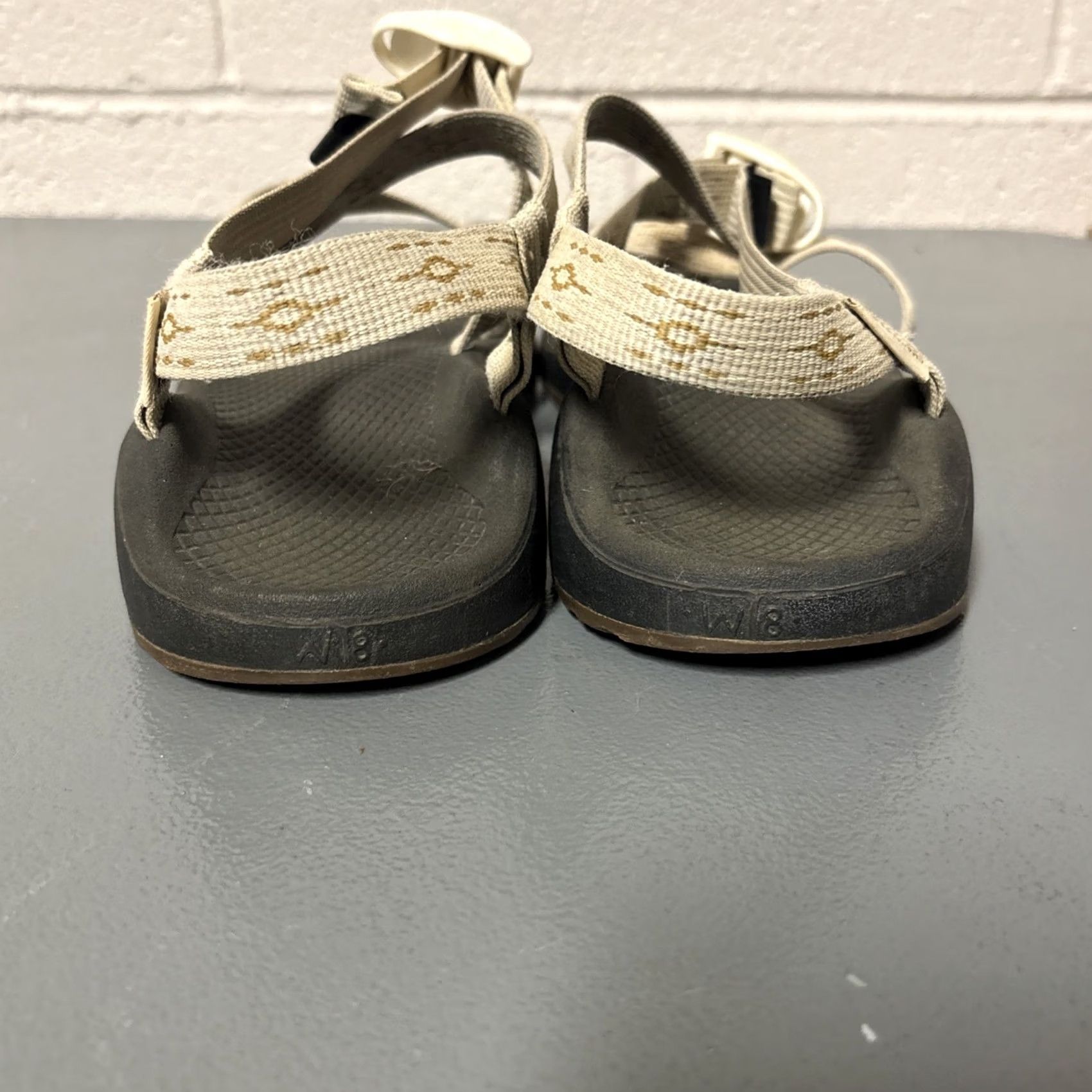 Chaco Chaco Women’s Zcloud 2 Sandal Oculi JCH108576 Ivory Brown Size 8 Sandal Rubber Insole Adjustable Strappy Outdoor | Womens Size US 6 / IT 36 - 4 Thumbnail