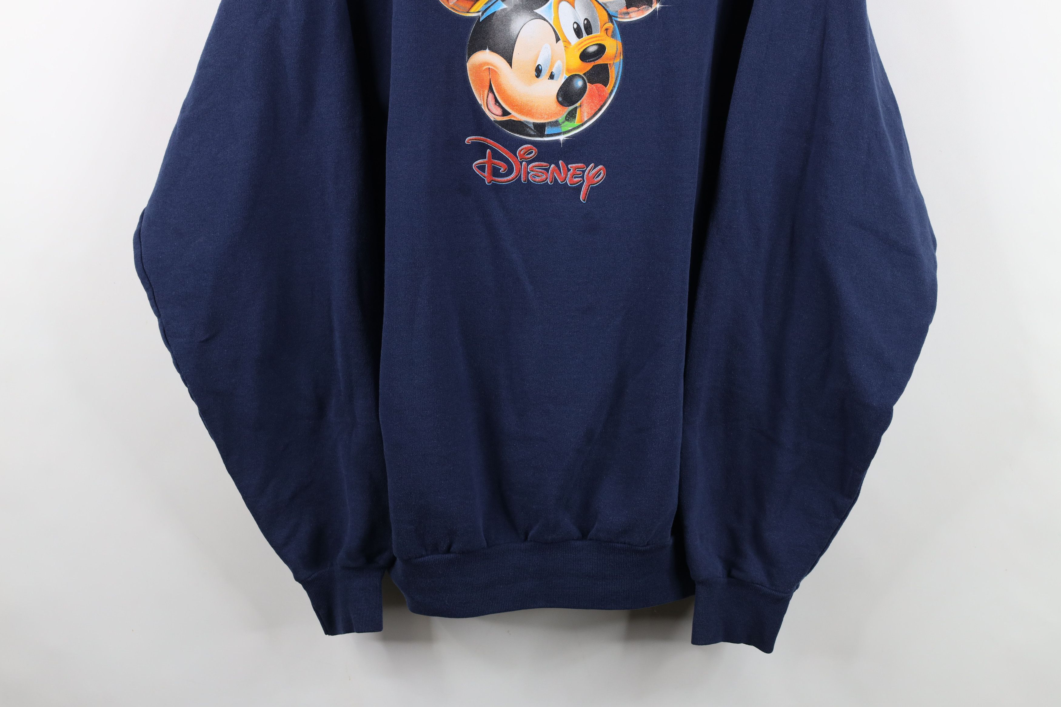 Disney Vintage Disney Spell Out Mickey Mouse and Friends Sweatshirt Size US XL / EU 56 / 4 - 3 Thumbnail