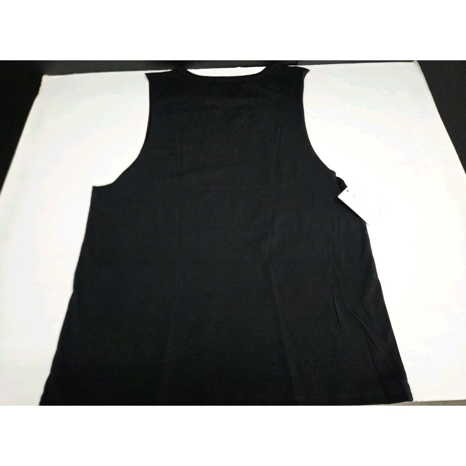 Vintage NWT Ghost Mens Sleeveless Tank Top "GHOST LIFESTYLE" Black XL Crew Neck Graphic Print Logo Cotton T-Shirt Summer Breathable Casual Mens Size US XL / EU 56 / 4 - 3 Thumbnail