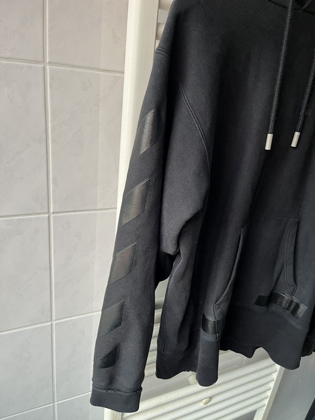 Champion × Off-White champion off white hoodie medium Size US M / EU 48-50 / 2 - 5 Thumbnail