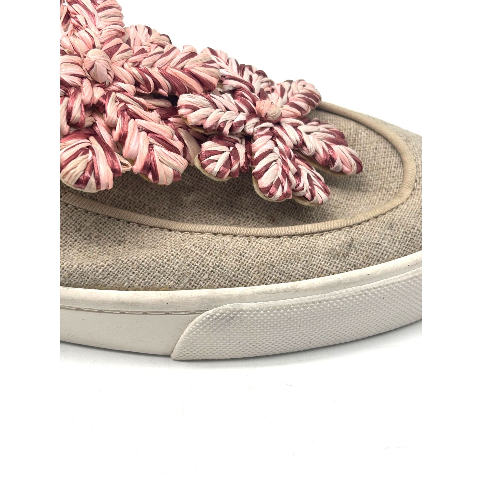 Other Louise et Cie Branlin floral embellished mule sneaker, Beige Size US 8.5 / IT 38.5 - 9 Thumbnail