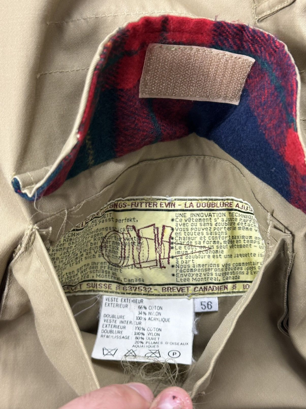Other 80's Evin Work Reversible Canada Jacket Size US L / EU 52-54 / 3 - 9 Thumbnail
