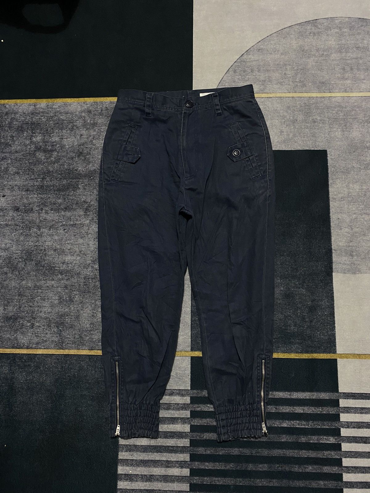 Vintage KUS KUS JAPAN DENIM PANTS Size US 28 / EU 44 - 1 Thumbnail