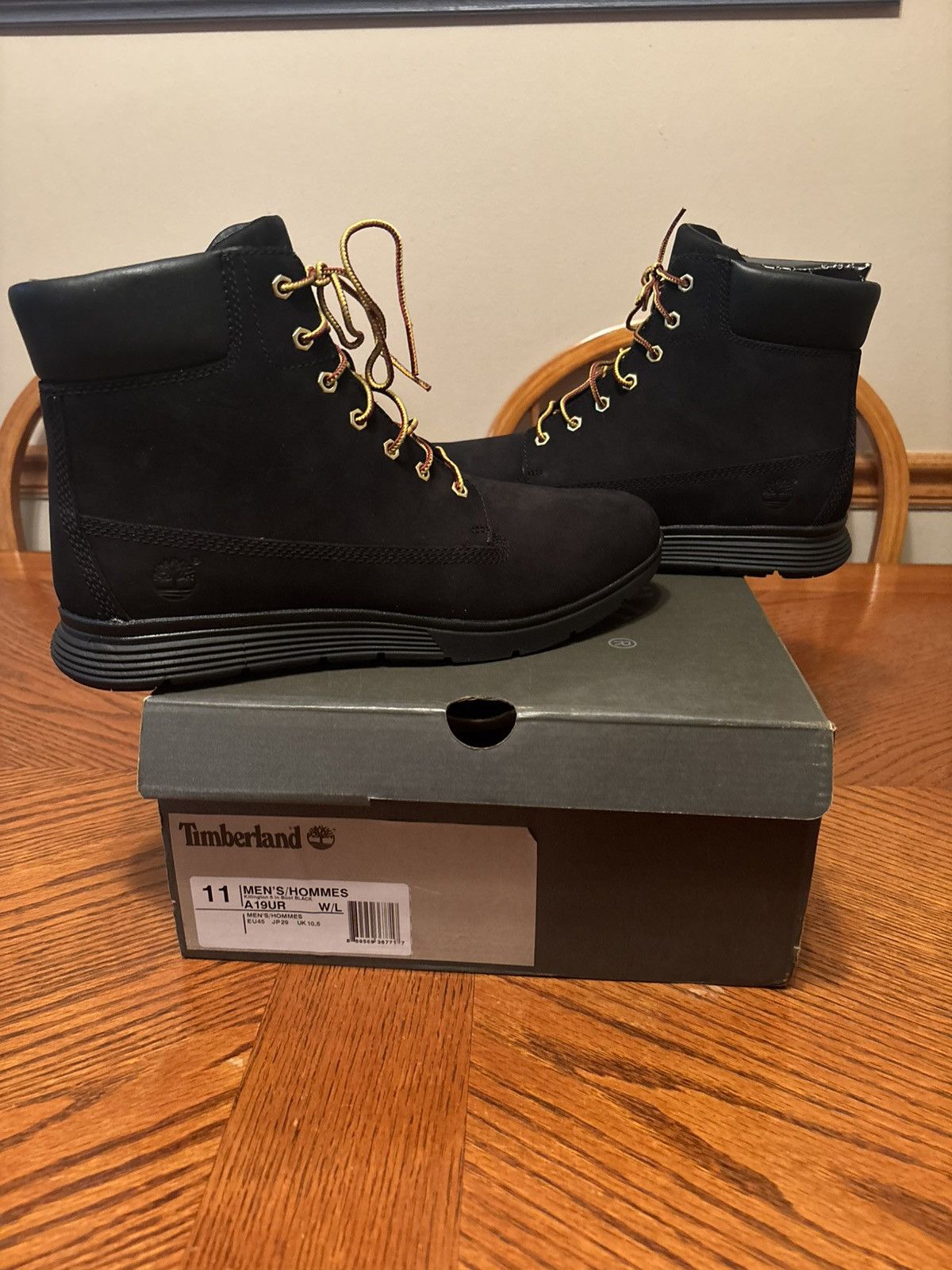 Off-White × Timberland Off-White x Timberland 6 inch Boot Black