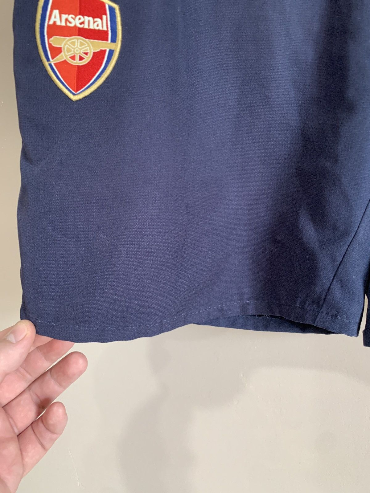 Nike × Vintage Arsenal London Vintage Football Nike Shorts Soccer Size M Size US 32 / EU 48 - 4 Thumbnail