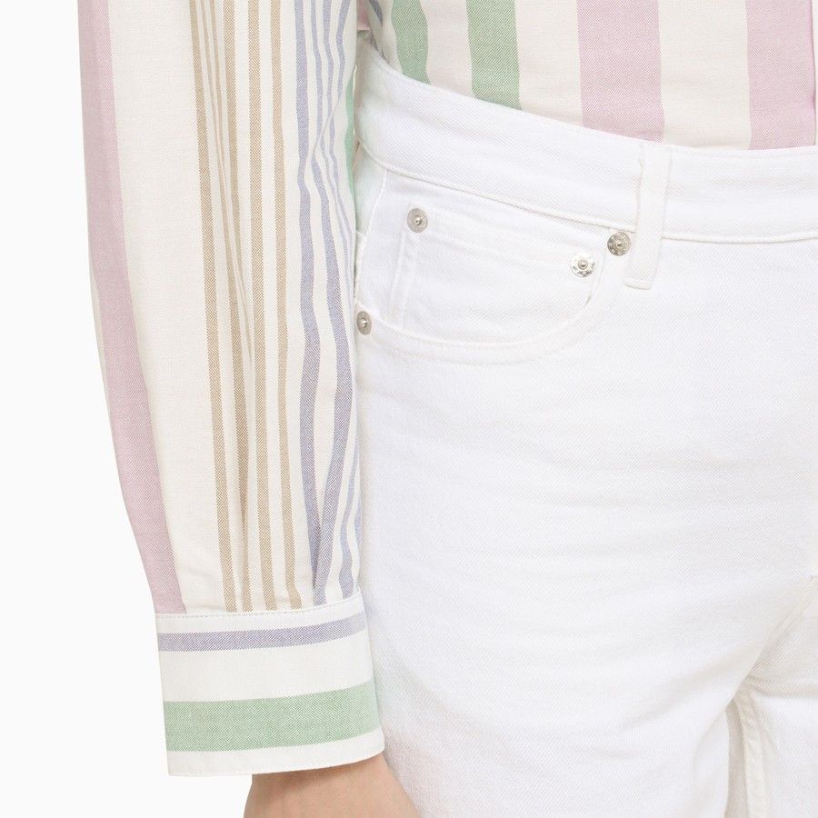 A.P.C. o1d2blof0724 Cropped Jeans in White Size 27" / US 4 / IT 40 - 5 Thumbnail