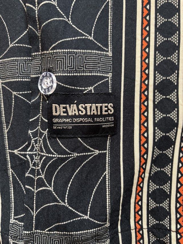 DEVA STATES Cobweb Rayon Shirt Size US M / EU 48-50 / 2 - 3 Thumbnail