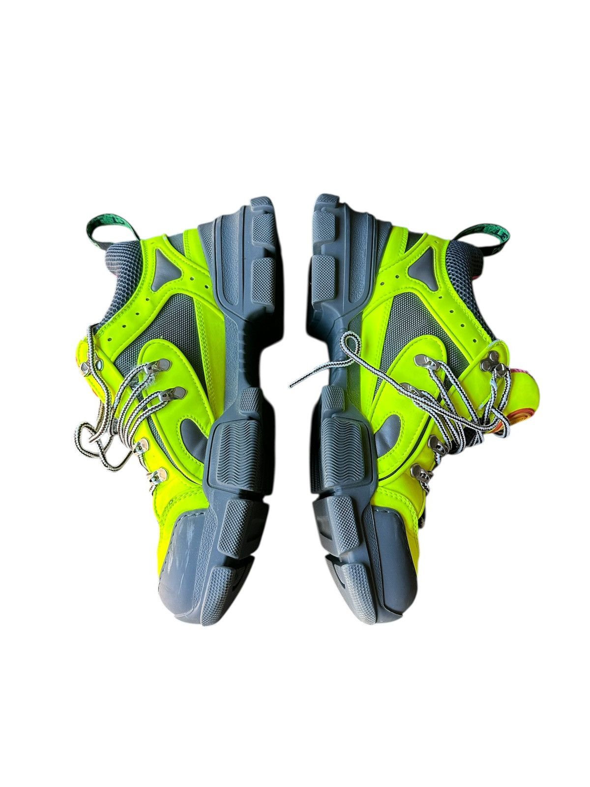 Gucci 🔥🔥FLURO🔥🔥 GUCCI FLASHTREK FLURO HIKING SNEAKER Size US 10 / EU 43 - 4 Thumbnail