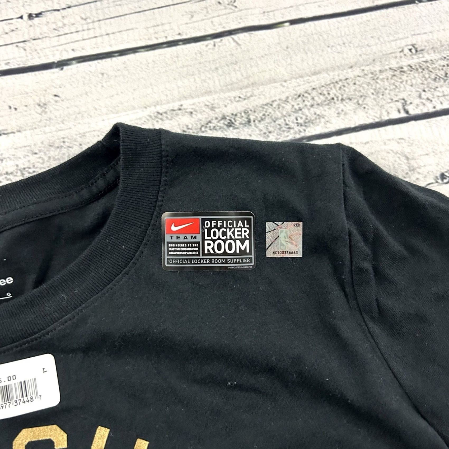 Nike NEW Nike Denver Nuggets NBA Champs Short Sleeve Shirt Womens Large Black 5 Size L / US 10 / IT 46 - 3 Thumbnail