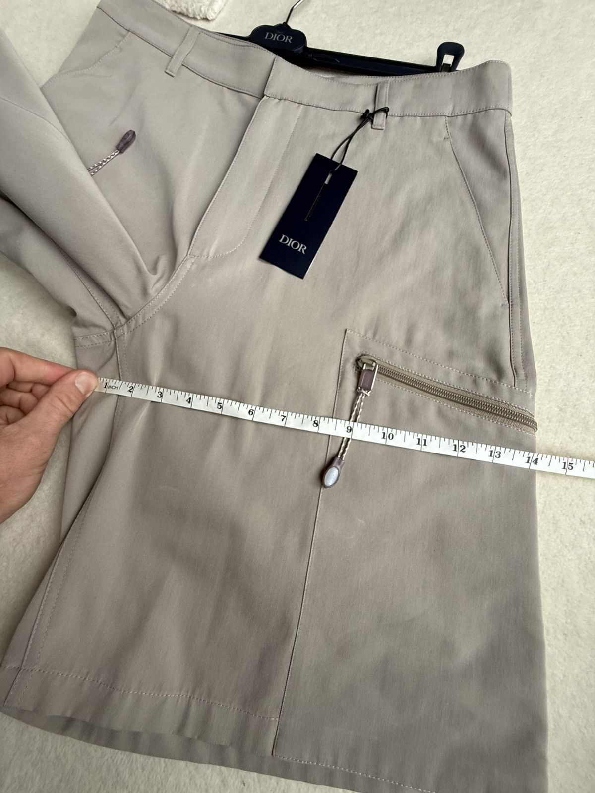 Dior SS24 $2k Dior Kim Jones zip parley pants shorts 46 Kim Jones Size US 30 / EU 46 - 8 Thumbnail