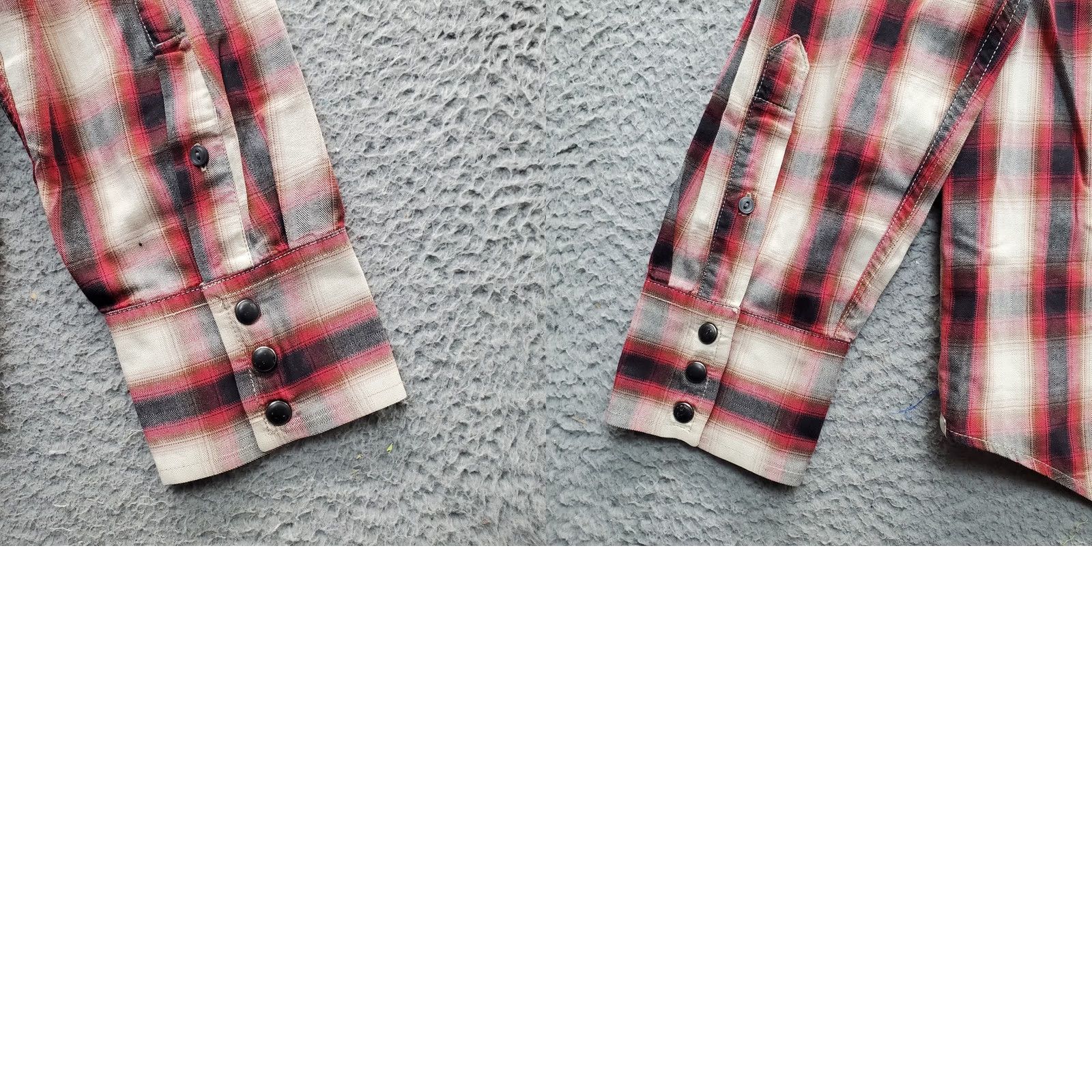 American Eagle Outfitters American Eagle Outfitters Western Shirt Mens L Multi Plaid Pearl Snap Casual Shirt Size US L / EU 52-54 / 3 - 8 Thumbnail