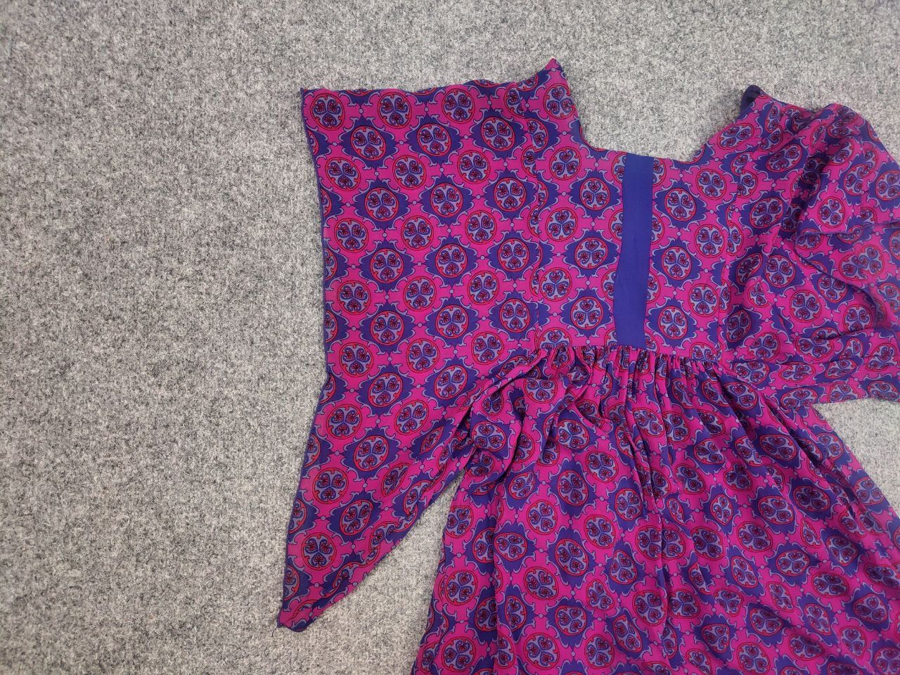 Anna Sui Anna Sui Design Mixed Art Silk Dress dolman sleeve Tunik Size M / US 6-8 / IT 42-44 - 11 Thumbnail