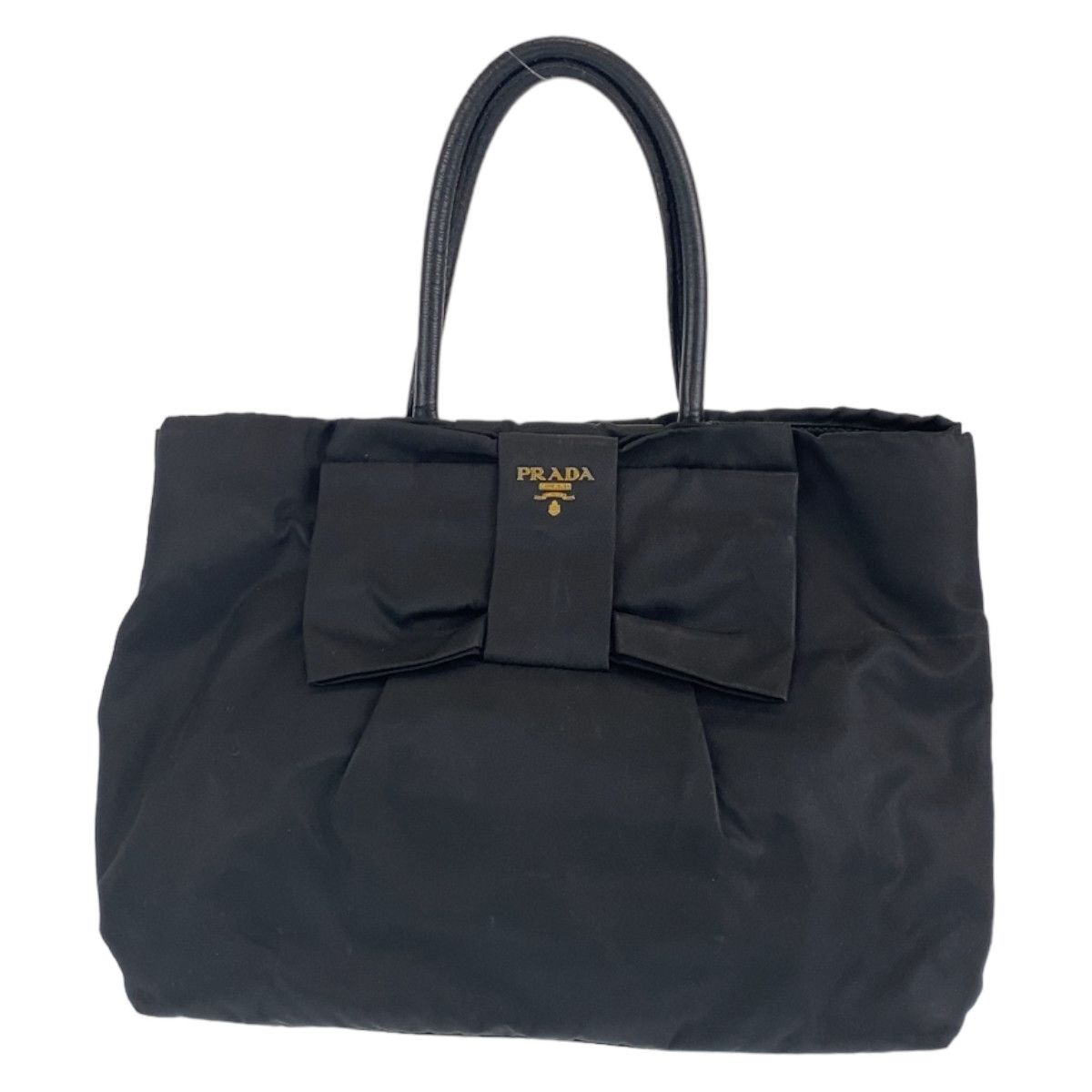 Prada Prada Prada Nylon Tessuto Ribbon Tote Bag BN1601 Canvas Tote Bag BN1601 in Very Good Condition Size ONE SIZE - 1 Thumbnail