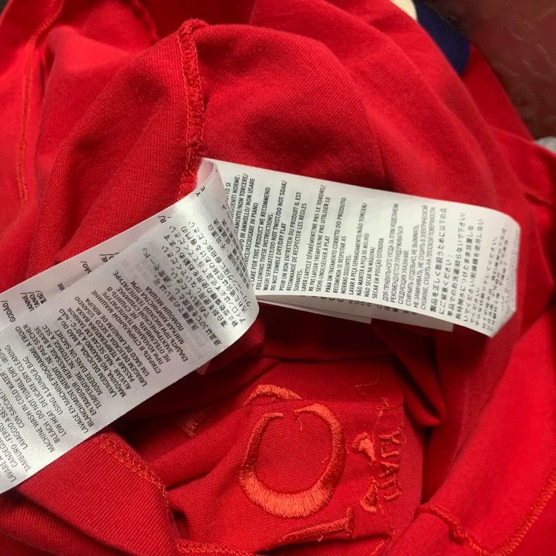 Gucci Gucci Red tennis racket logo embroidery long sleeves 2502-N Size US S / EU 44-46 / 1 - 7 Thumbnail