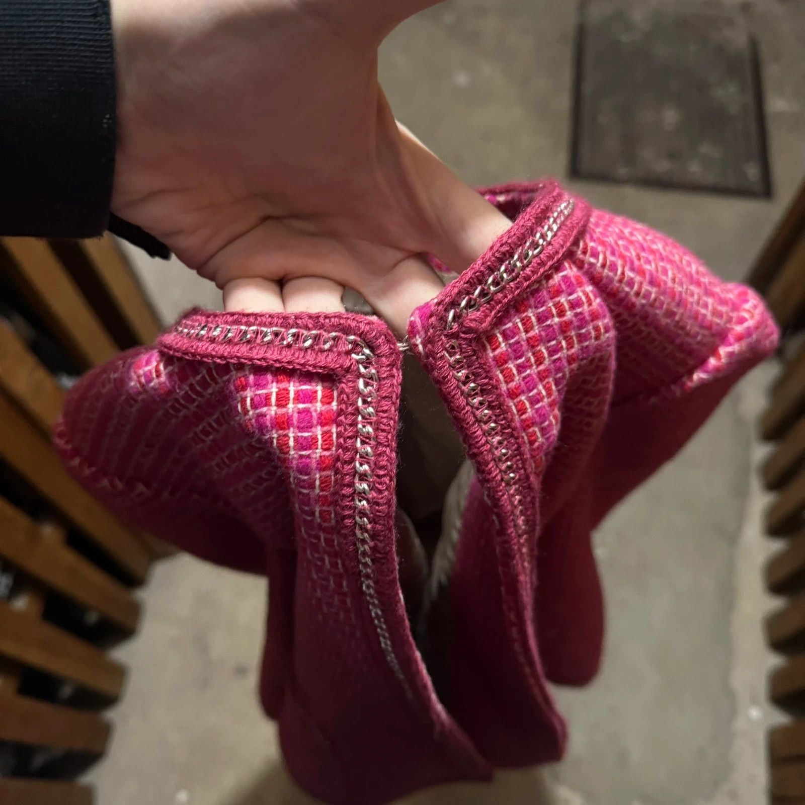 Coming Soon Coming soon tweed jacket Size M / US 6-8 / IT 42-44 - 4 Thumbnail