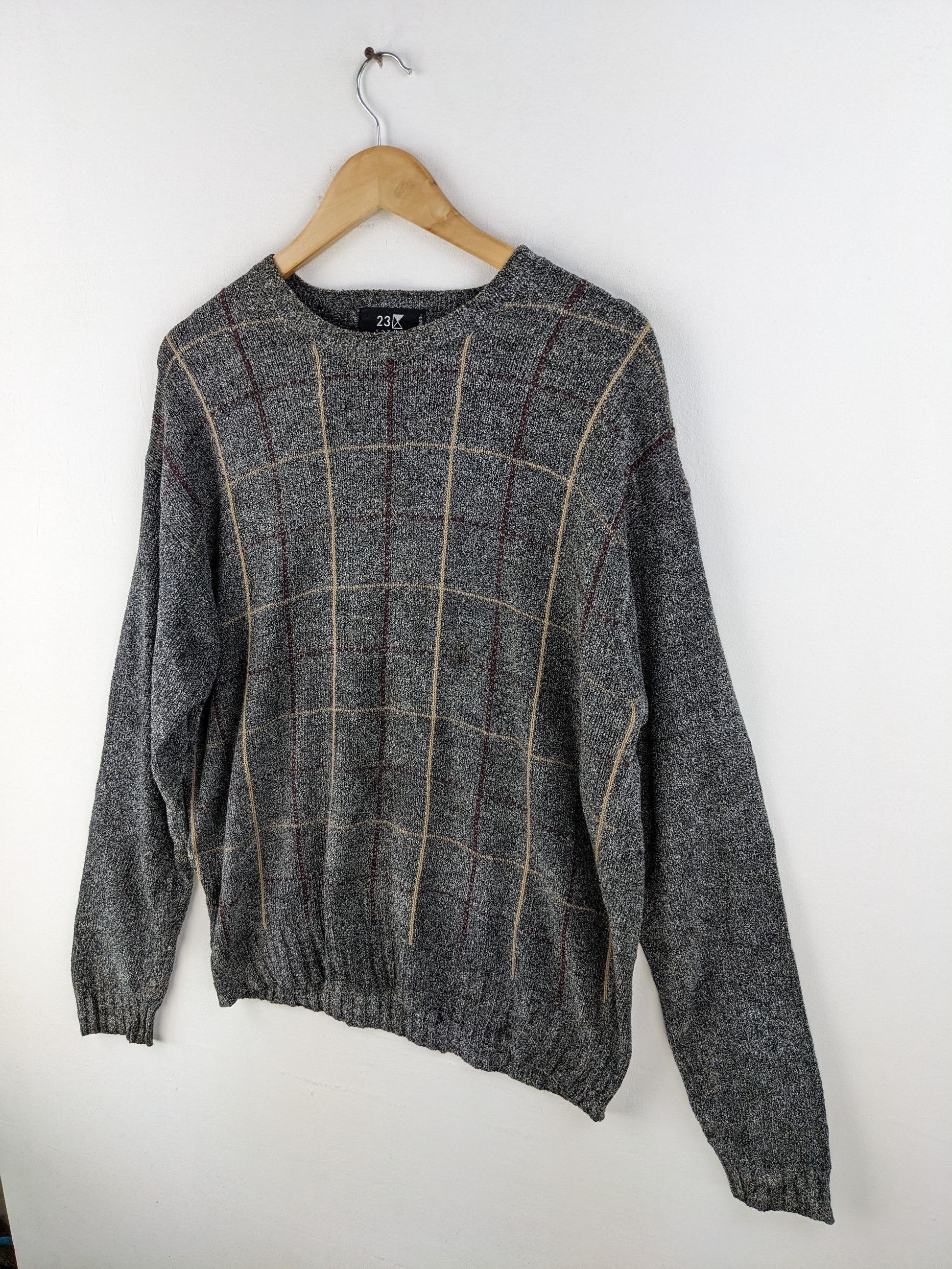 Aran Isles Knitwear × Japanese Brand × Vintage Vintage 23 Homme Sweater Size US M / EU 48-50 / 2 - 2 Thumbnail