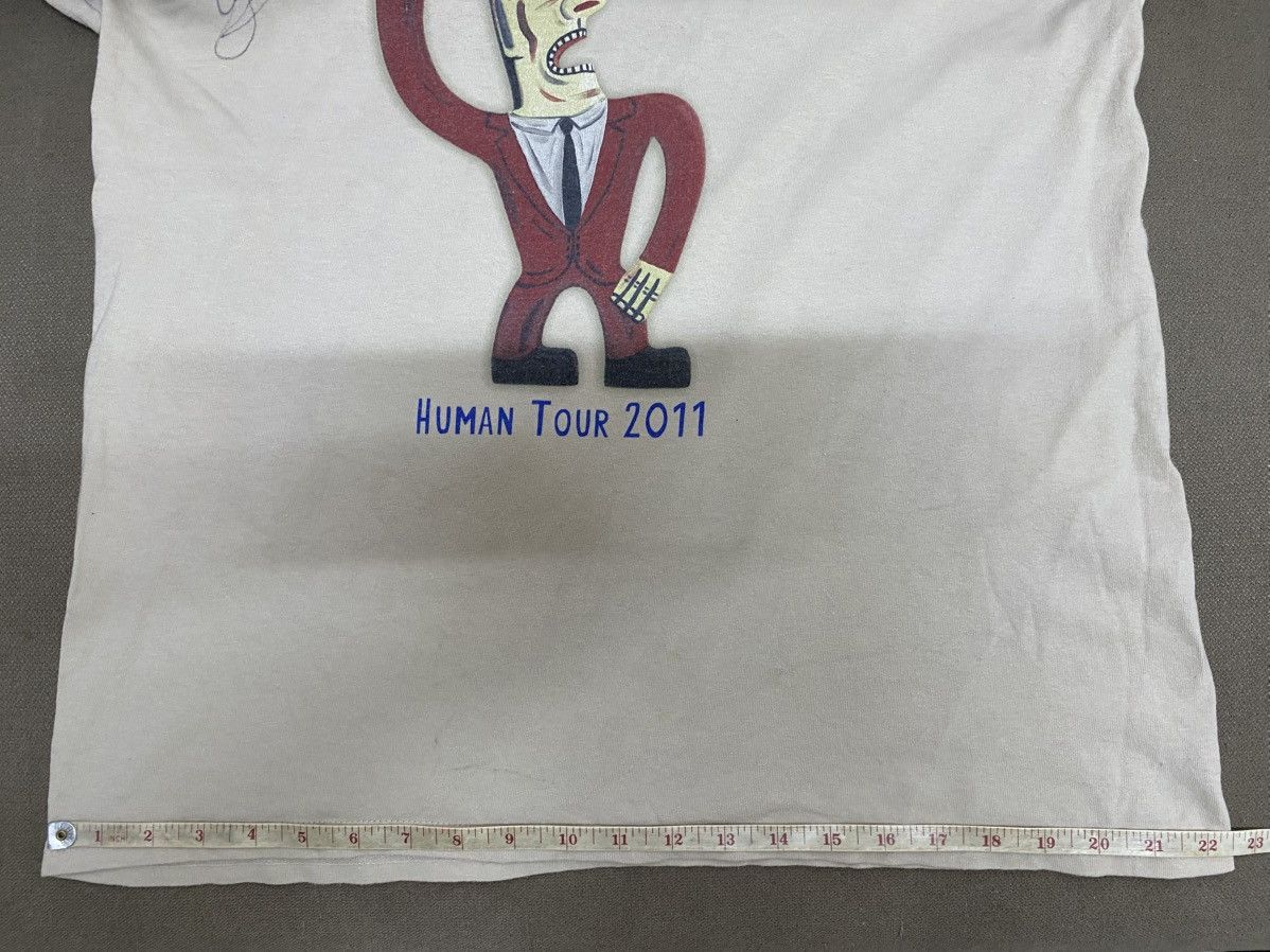 Band Tees VINTAGE JOHNNY CLEGG HUMAN TOUR 2011 Size US L / EU 52-54 / 3 - 10 Thumbnail