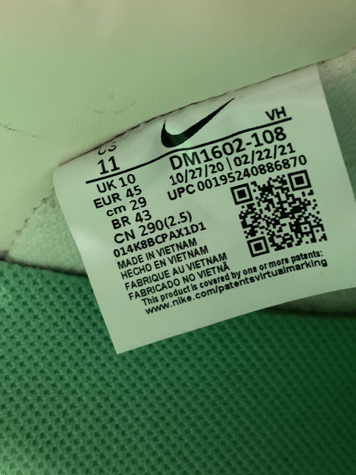 Nike × Off-White Off White Dunk lot 7 Size US 11 / EU 44 - 8 Thumbnail