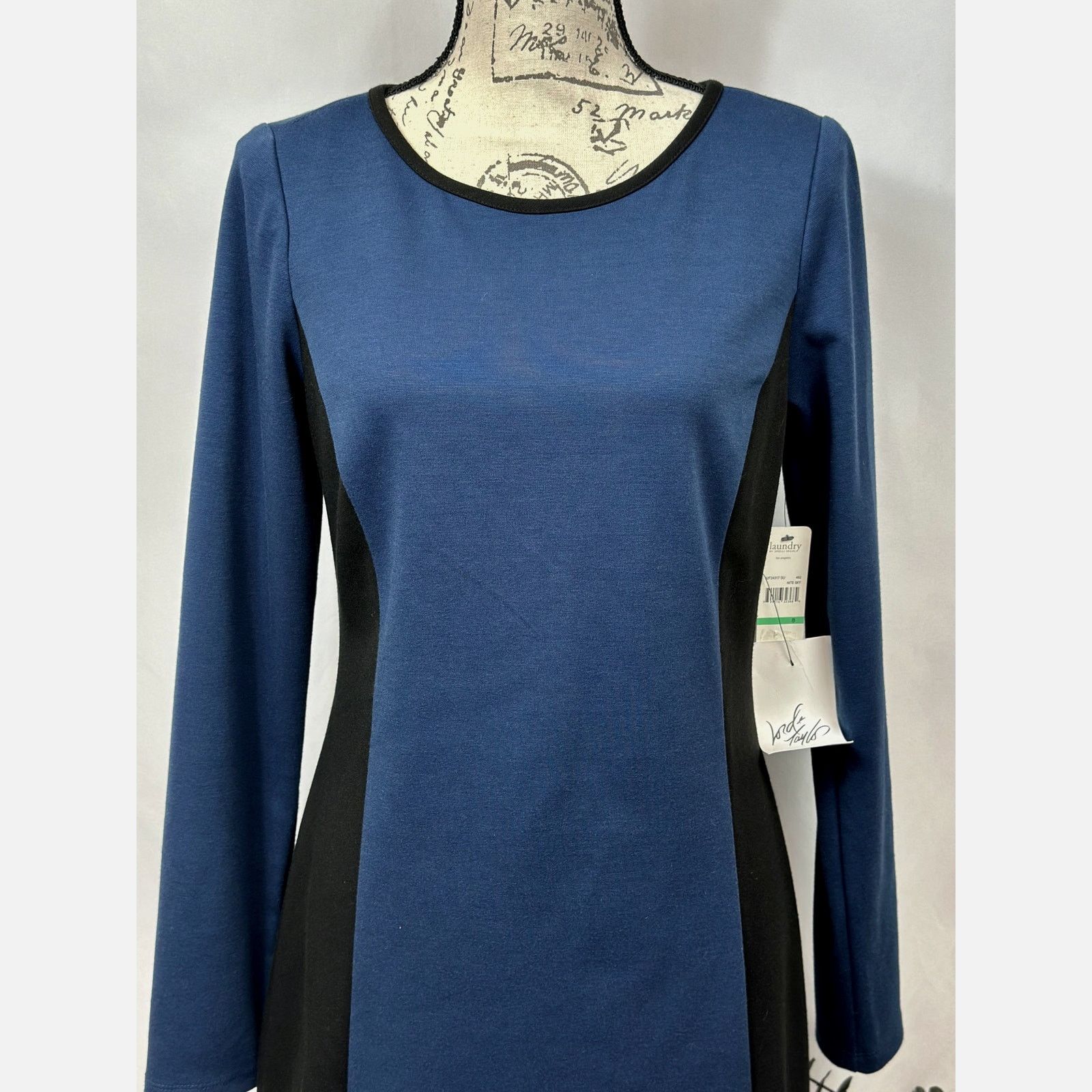 Laundry by Shelli Segal Laundry by Shelli Segal Night Sky Long Sleeve Mini 8 Size M / US 6-8 / IT 42-44 - 9 Thumbnail