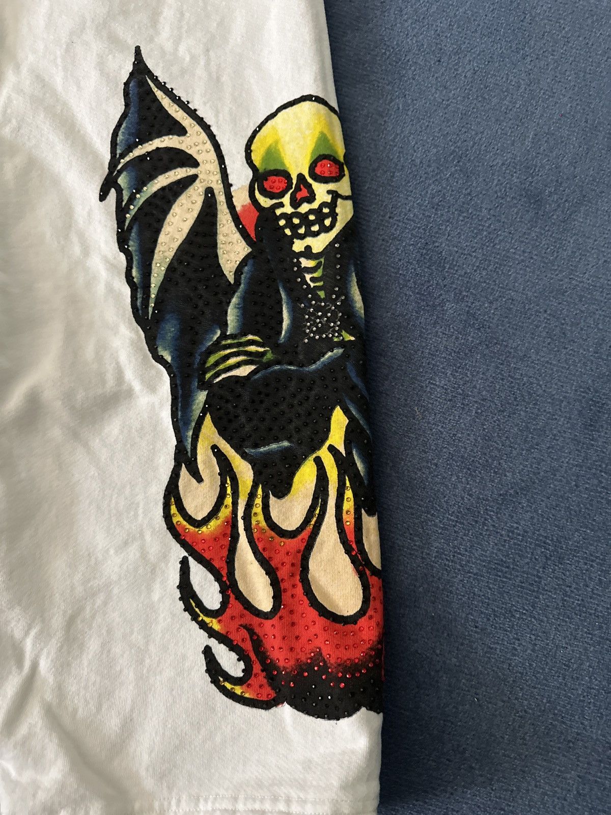 Ed Hardy × Ken Carson KEN CARSON X ED HARDY SWEATPANTS COMPLEXCON Size US 32 / EU 48 - 5 Thumbnail