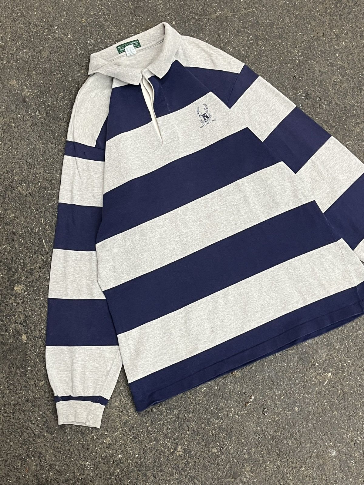 Polo Ralph Lauren × Vintage Rugby vintage button up preppy polo Ralph Lauren style hype Size US XL / EU 56 / 4 - 2 Thumbnail