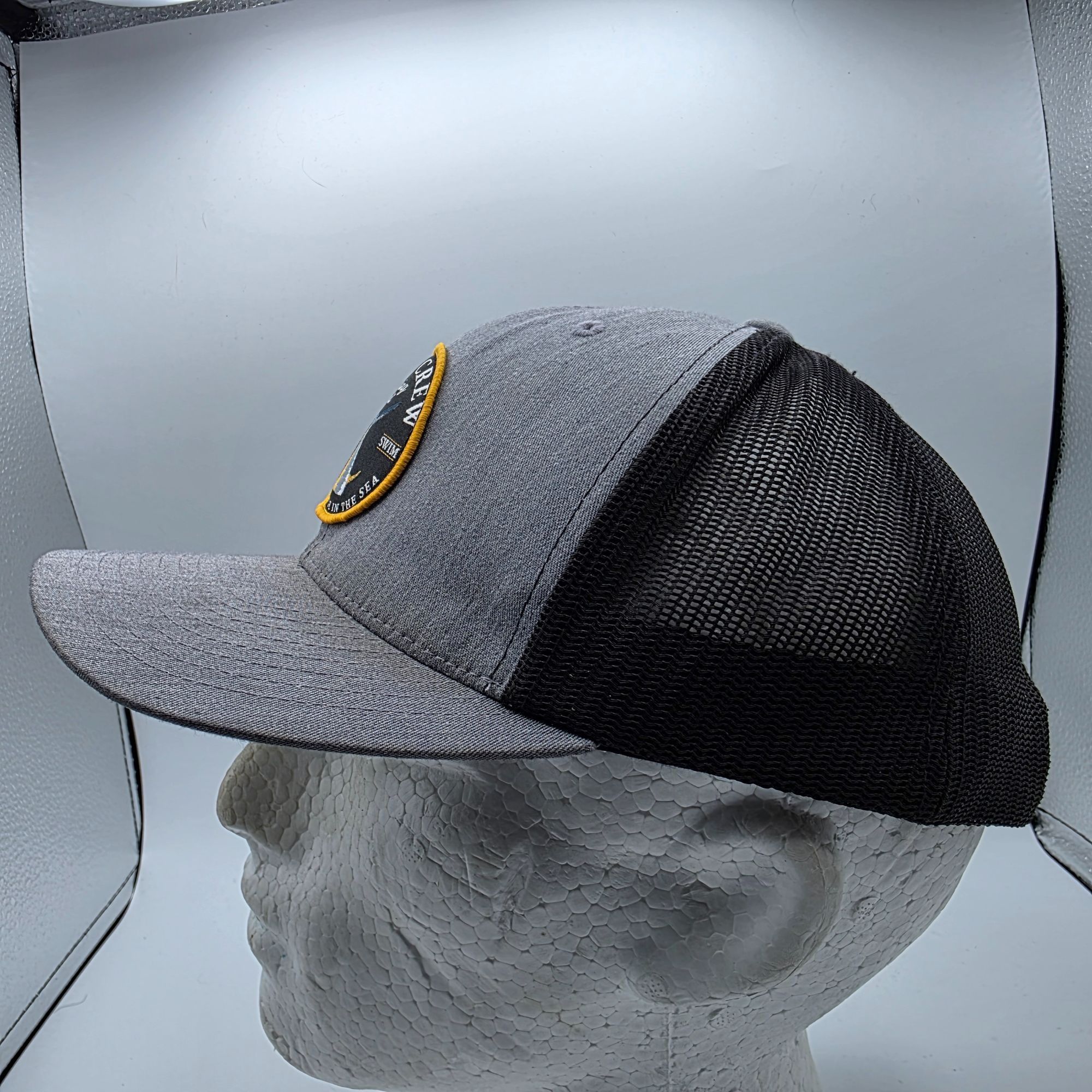 Other Salty Crew Bottom Dweller Retro Mens Gray Trucker Hat Fishin Size ONE SIZE - 2 Thumbnail
