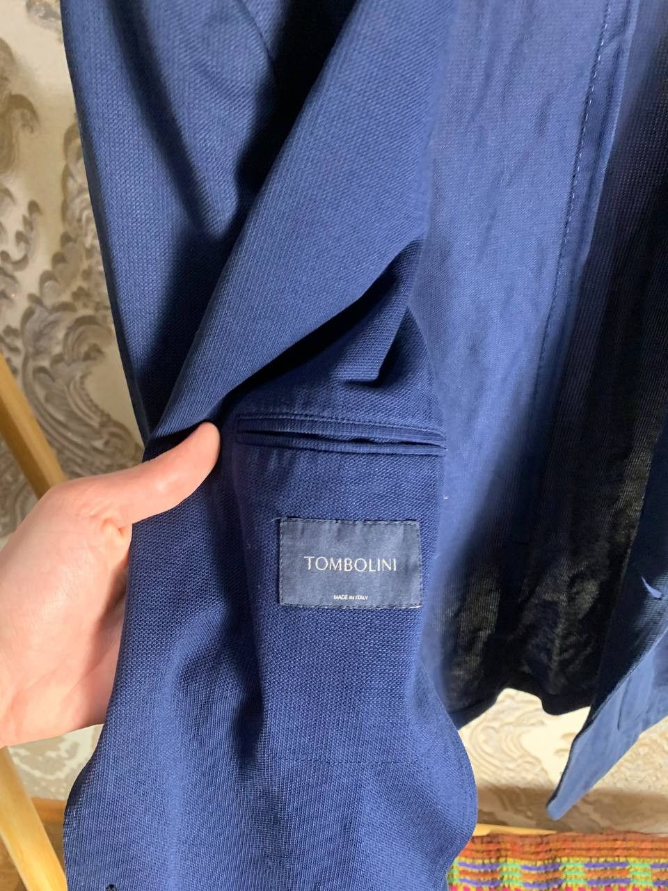 Tombolini Tombolini Loro Piana Italian Designer Blazer Classic Casual Size 48R - 11 Thumbnail