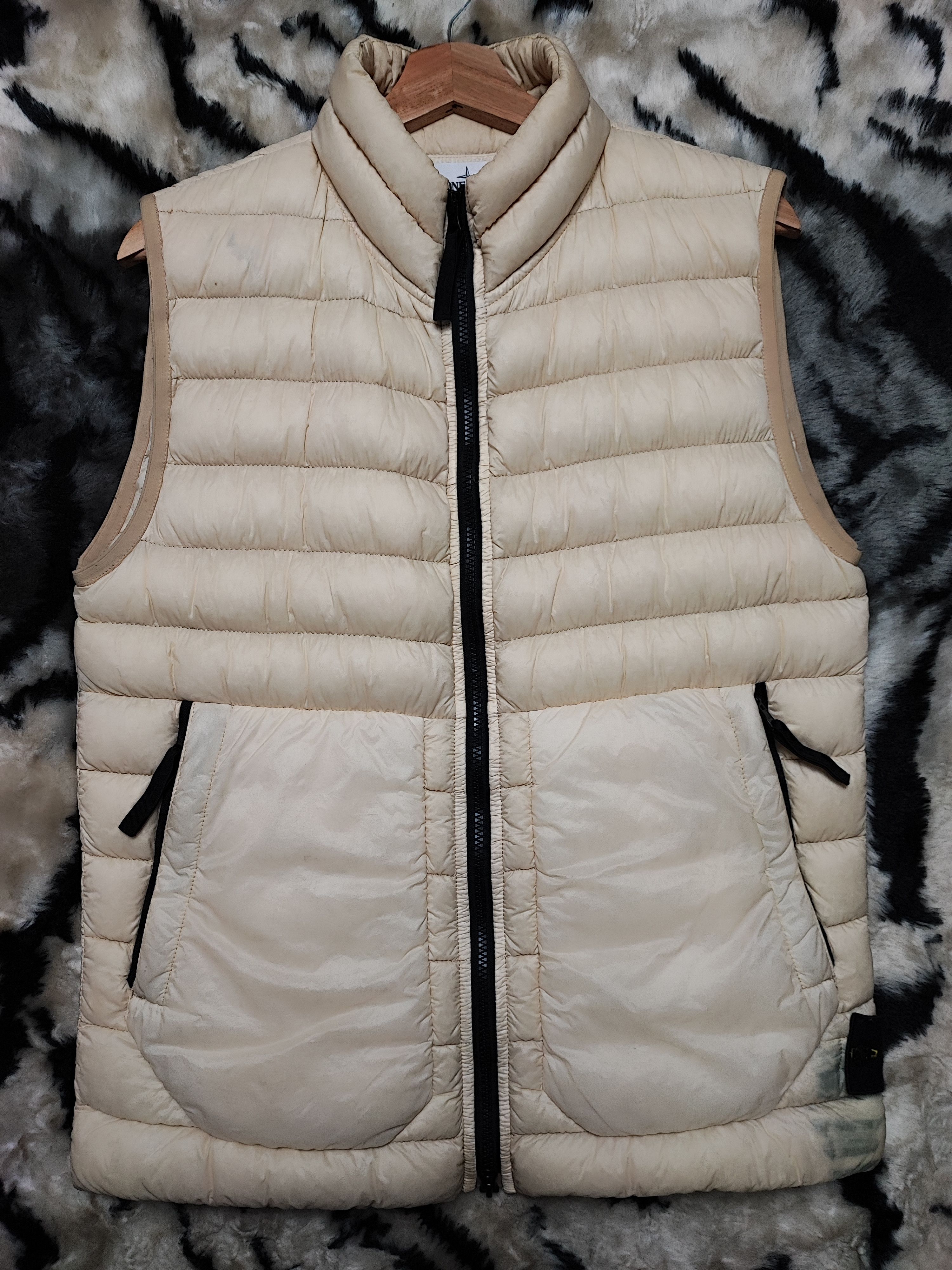 Stone Island Stone Island Garment Dyed Down Puffer Vest Vintage Size US M / EU 48-50 / 2 - 2 Thumbnail