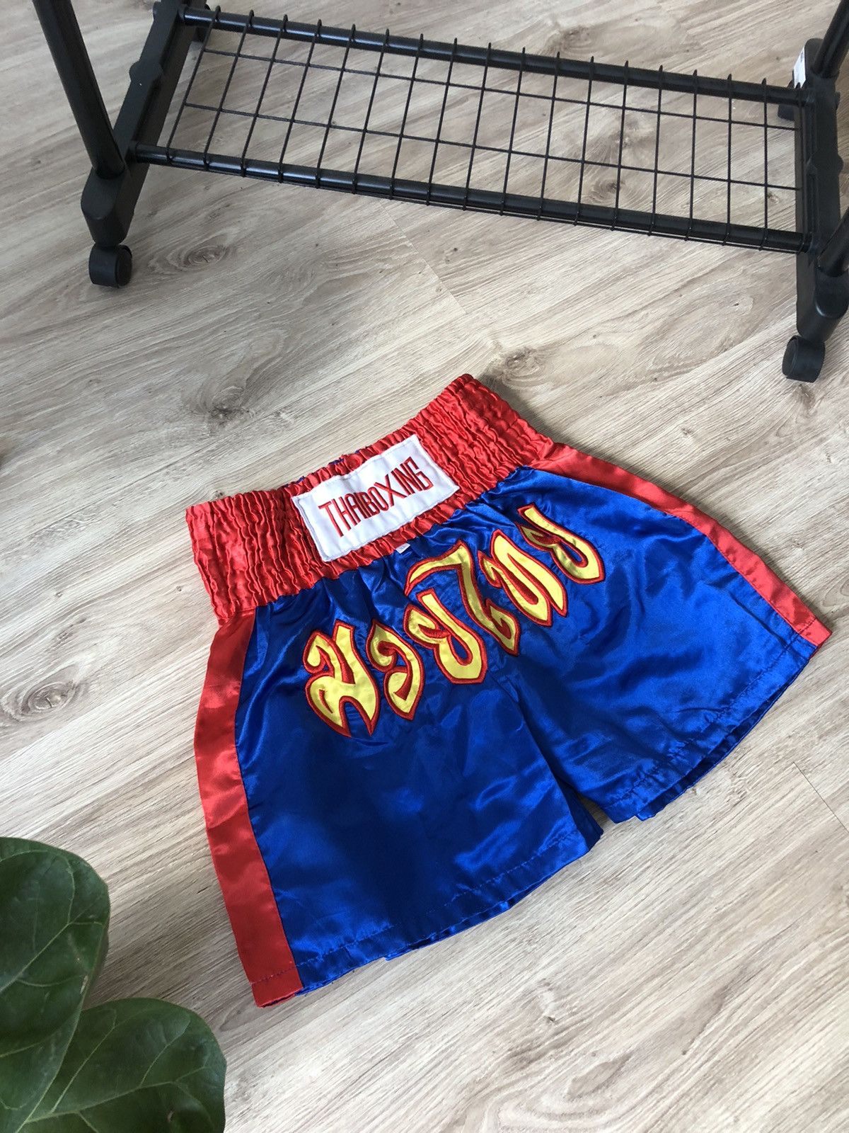 Vintage Vintage Thai Boxing Big Logo Japanese Style Shorts Y2K Size US 34 / EU 50 - 2 Thumbnail
