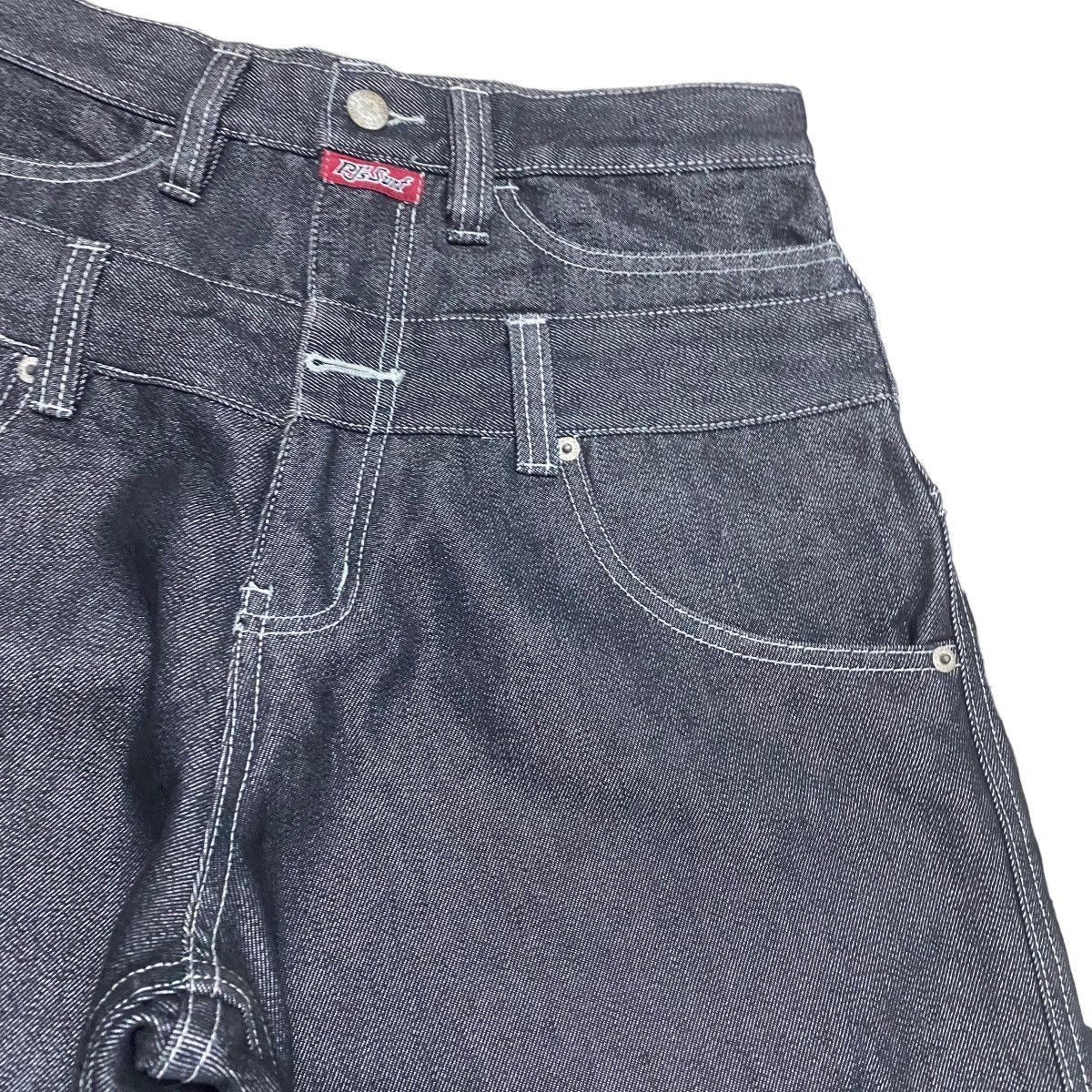 JNCO Vintage PJ Surf Denim Double Waist Baggy Pants Size US 29 - 4 Thumbnail