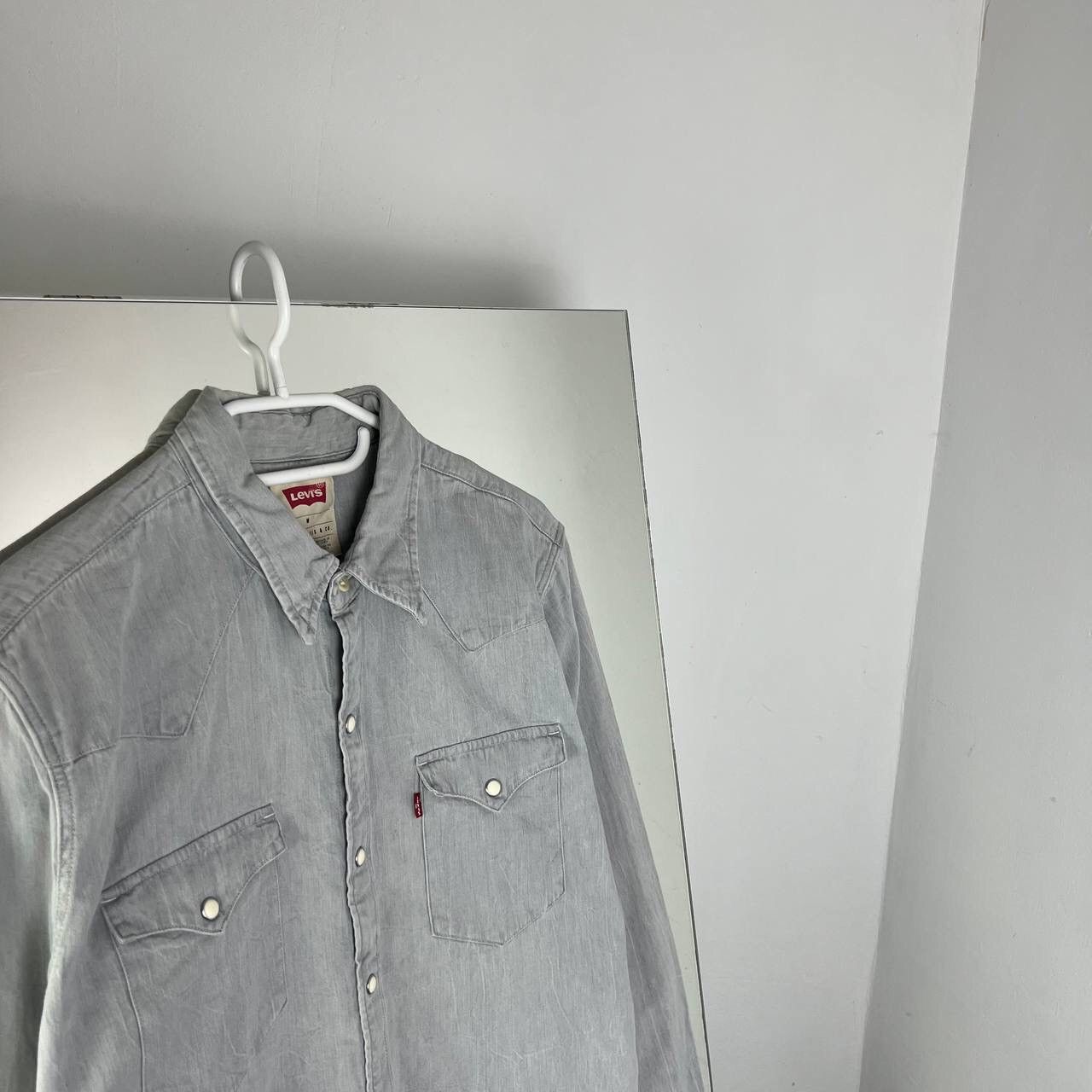 Levi's Y2K Levi’s Vintage Shirt Button Up Denim Size US M / EU 48-50 / 2 - 2 Thumbnail