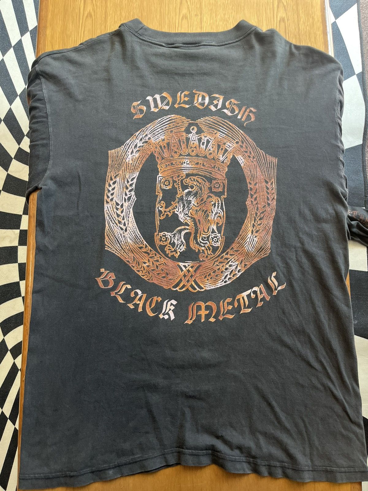 Band Tees Vintage MAR DUK SWEDISH BLACK METAL 98’s Tshirt Size US XL / EU 56 / 4 - 9 Thumbnail