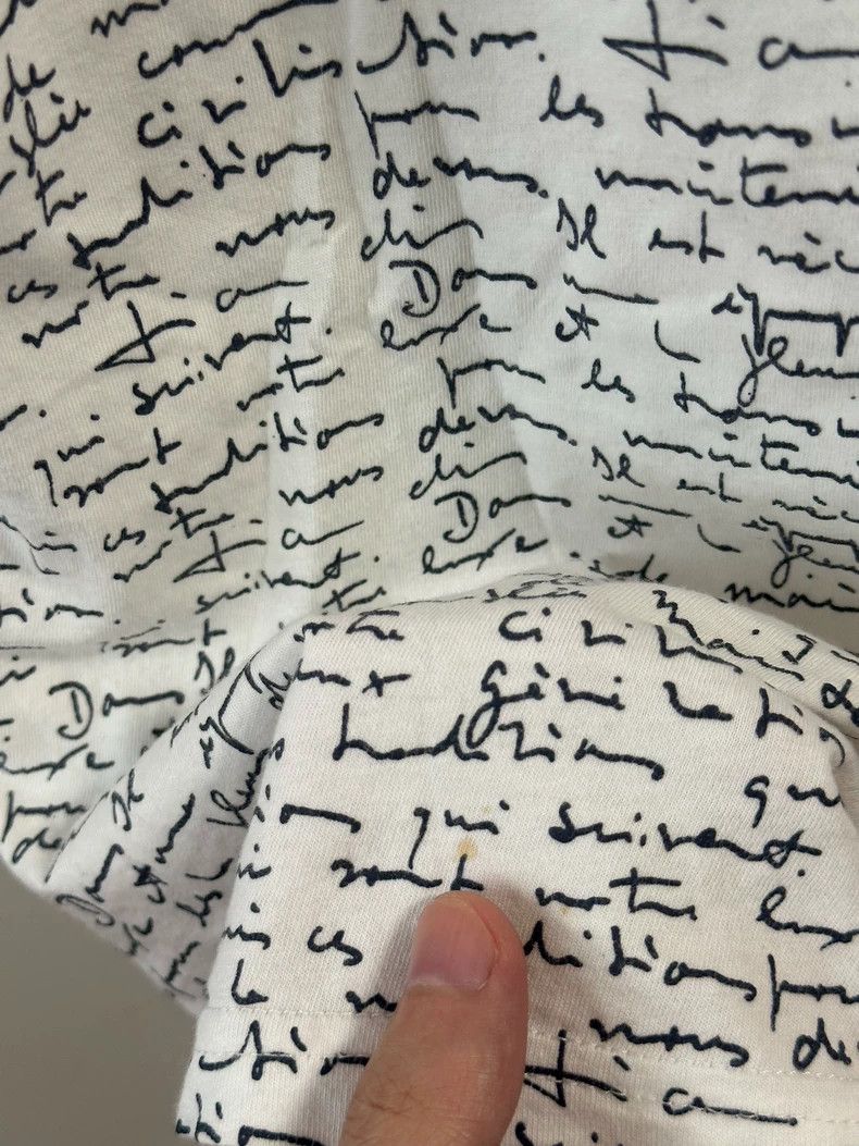 Dior Dior Signed full-print short-sleeved T-shirt Size US XS / EU 42 / 0 - 5 Thumbnail