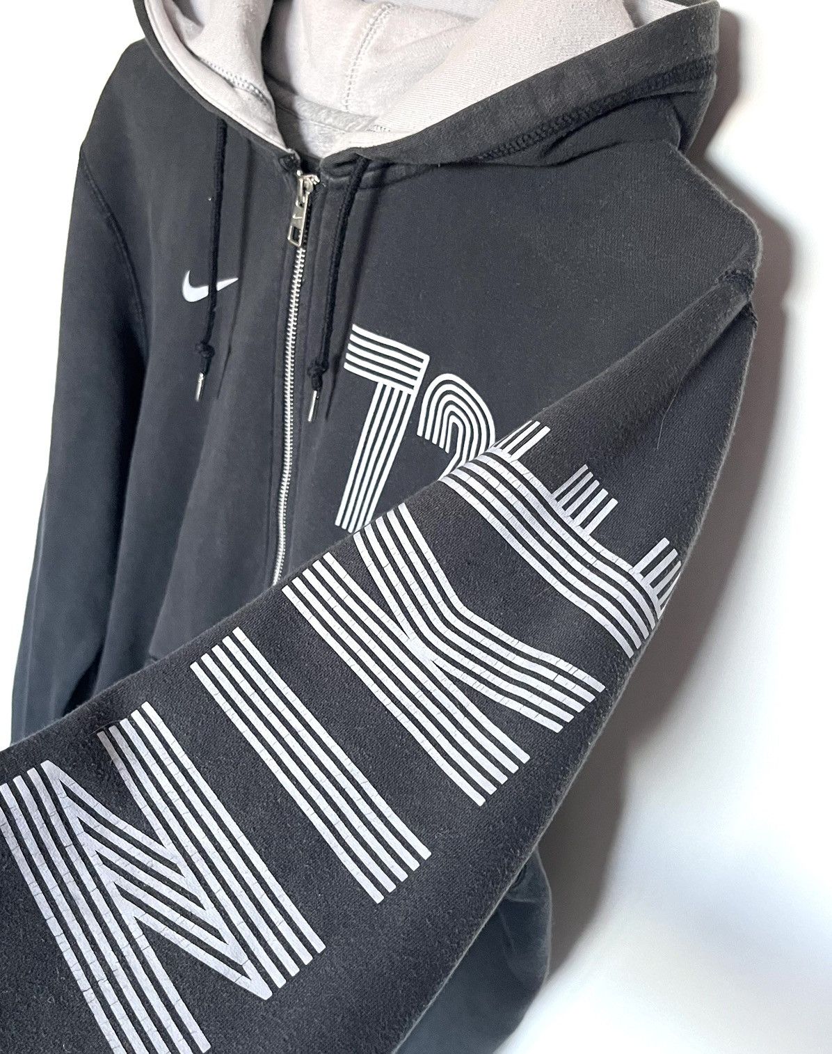 Nike × Vintage 🔥Vintage Drill Nike 72 Zip Up Hoodie Size US L / EU 52-54 / 3 - 6 Thumbnail