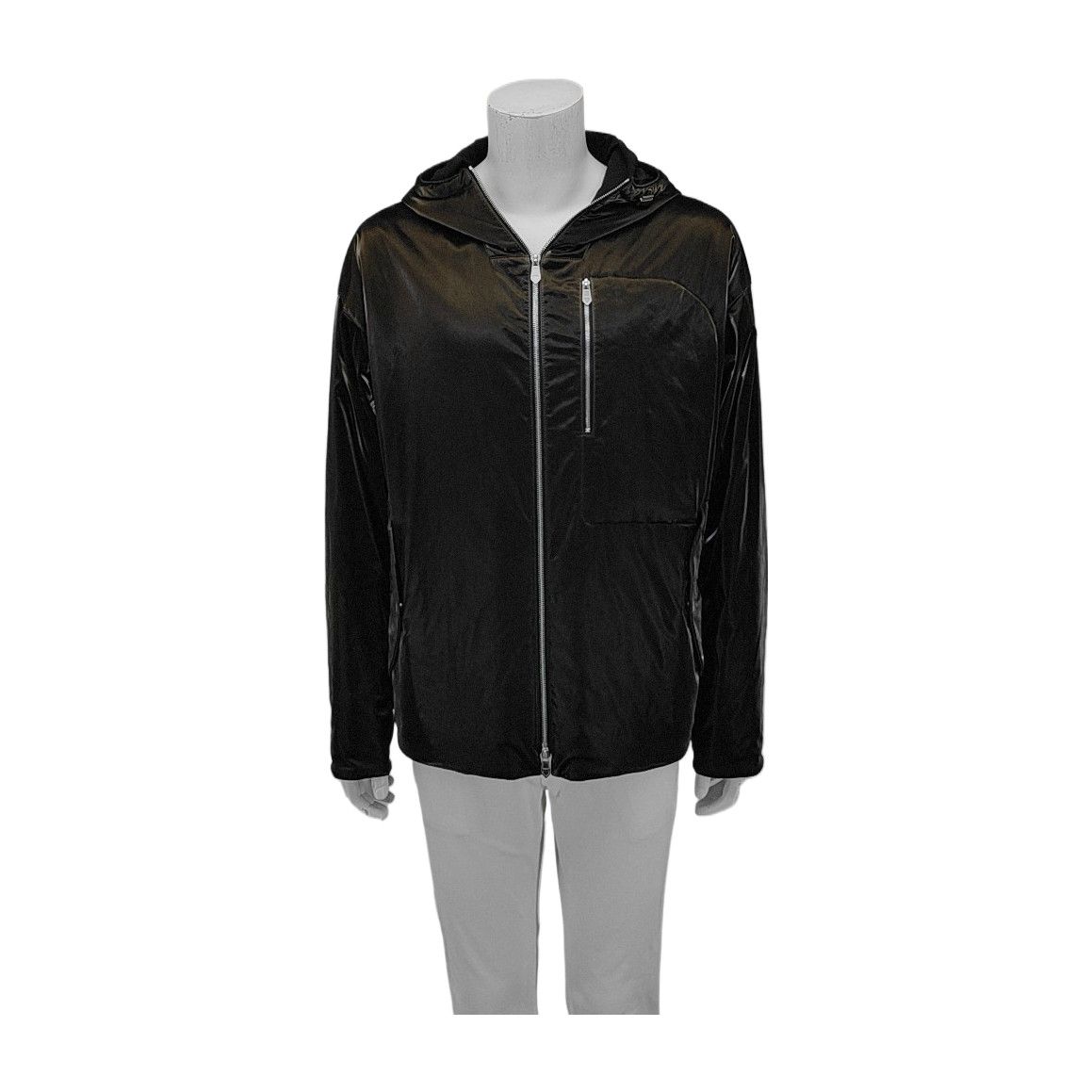 Hermes Hermès Dark Brown Hooded Padded Jacket 50 Size US M / EU 48-50 / 2 - 1 Thumbnail