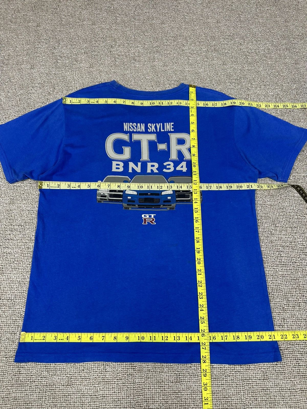 Vintage Vintage Nissan Skyline GTR Tshirt A960 Size US L / EU 52-54 / 3 - 6 Thumbnail