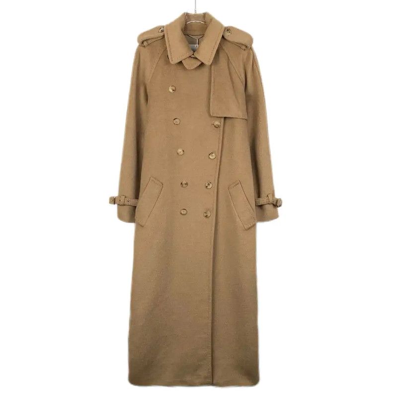 MaxMara Camel Alpaca Wool Women's Coat 0089