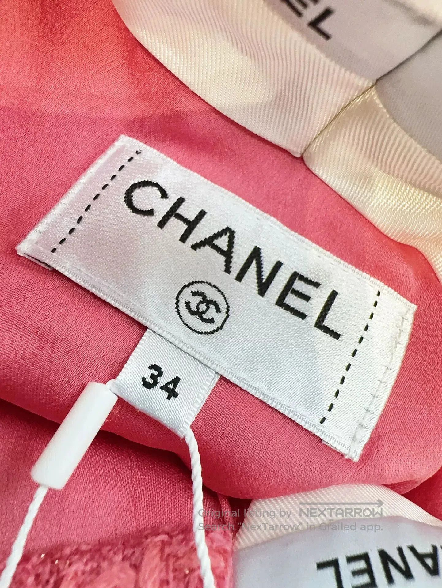Chanel chanel pink woven long pants size 34. Size US 34 / EU 50 - 5 Thumbnail