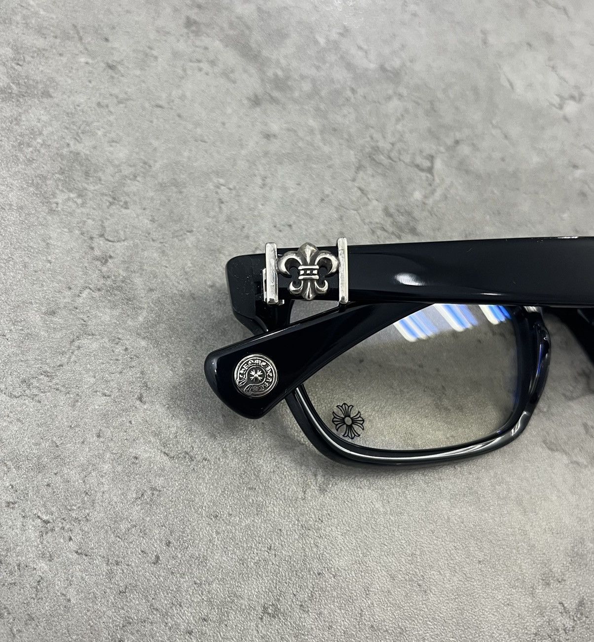 Chrome Hearts Chrome Hearts GITTIN ANY ? Black Glasses Size ONE SIZE - 8 Thumbnail
