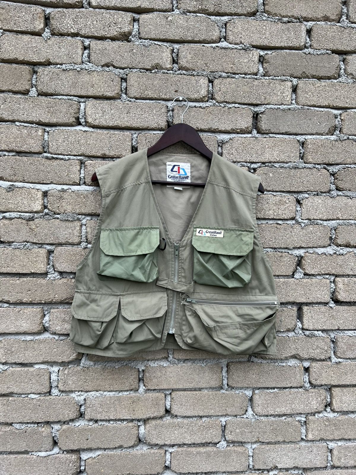 DAIWA Daiwa Great Banff Fishing Gear Vest Jacket Size US L / EU 52-54 / 3 - 2 Thumbnail