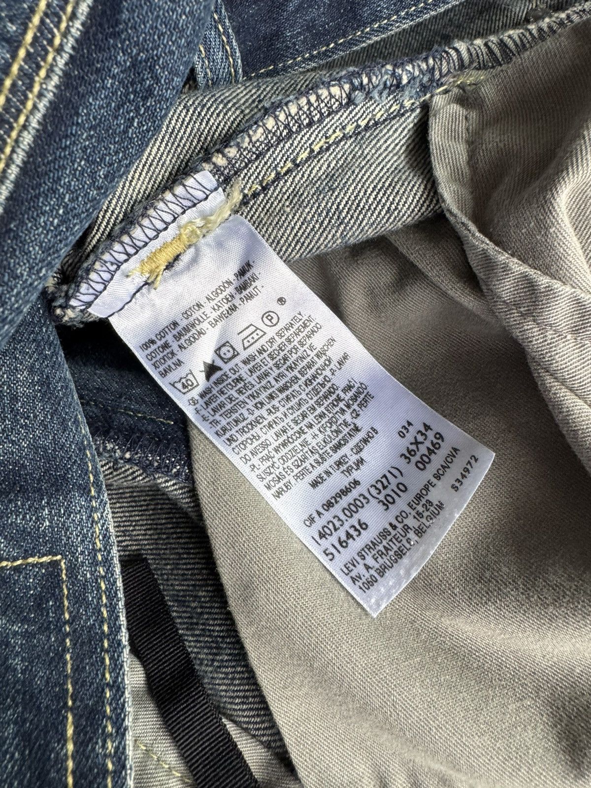 Levi's Vintage Clothing Levis Engineered Denim Twisted Jeans Size 36 Size US 36 / EU 52 - 11 Thumbnail