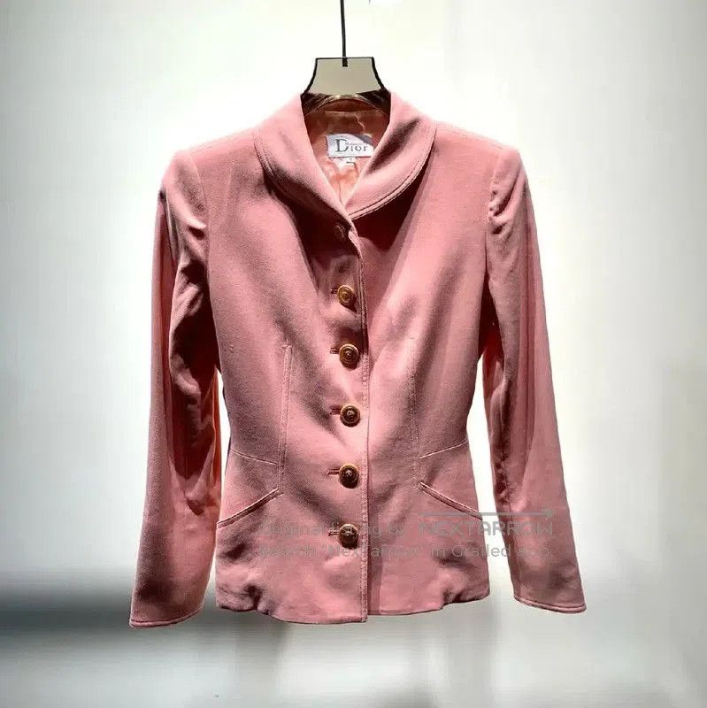Dior Dior Pink Wool Women's Cardigan . Size M / US 6-8 / IT 42-44 - 1 Thumbnail