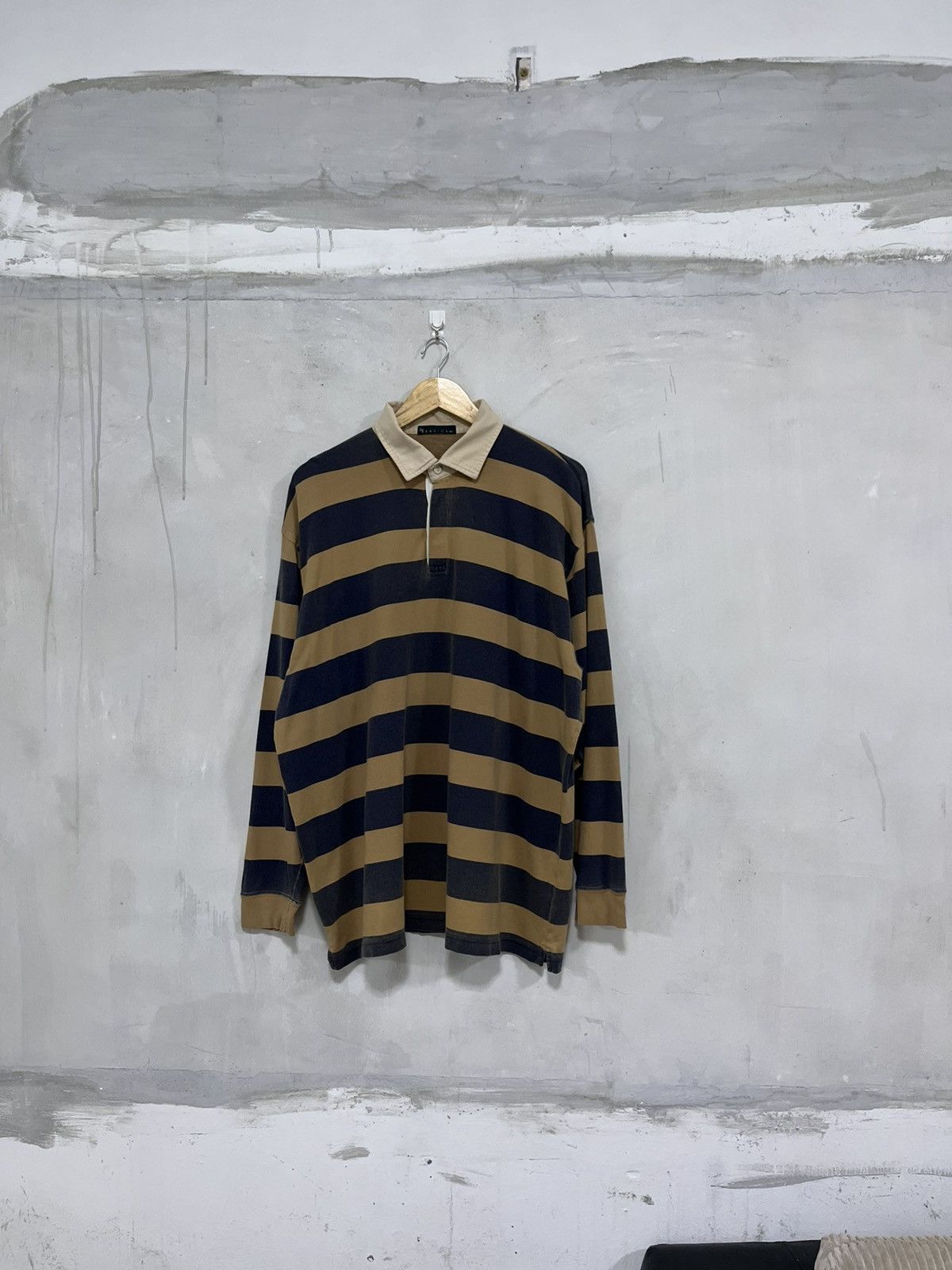 Issey Miyake Iy basics x Issey Miyake Polo rugby Size US XL / EU 56 / 4 - 1 Thumbnail