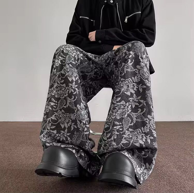 Japanese Brand Flower Style Pant Size US 35 - 1 Thumbnail